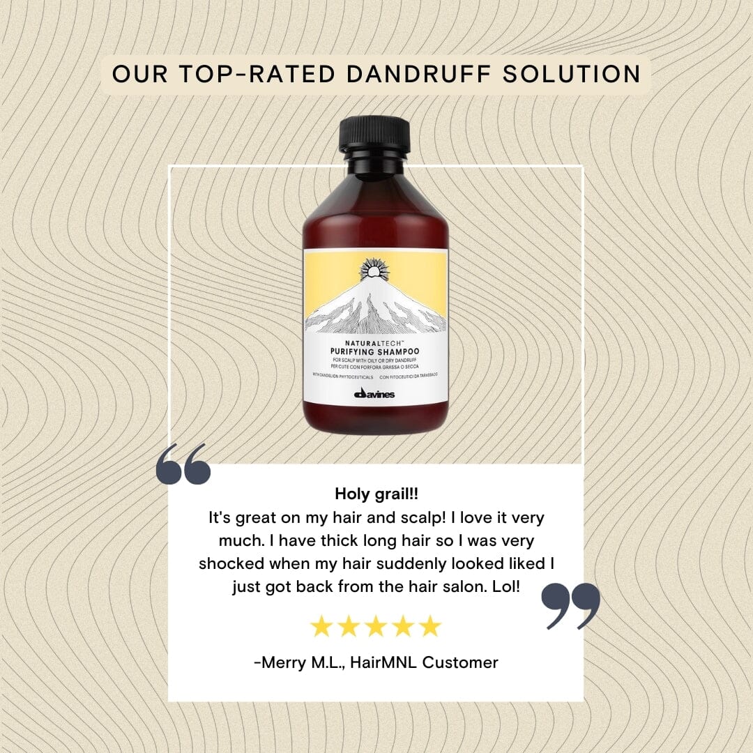 Davines Purifying Shampoo: For Oily or Dry Dandruff