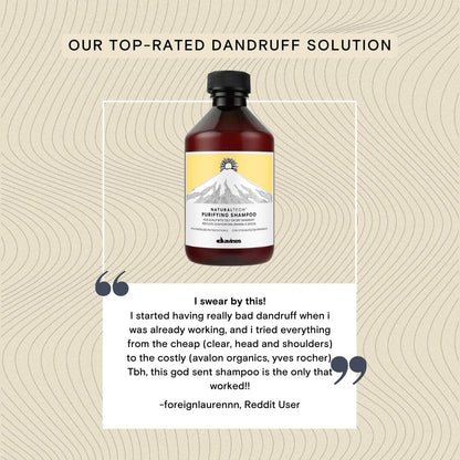 Davines Purifying Shampoo: For Oily or Dry Dandruff 100ml