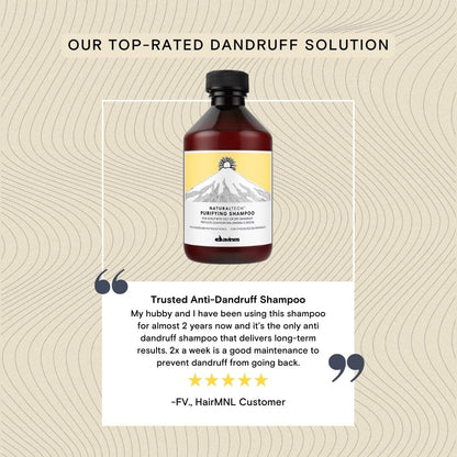 Davines Purifying Shampoo: For Oily or Dry Dandruff 100ml