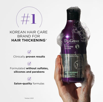 Dr. Groot Thickening Shampoo & Conditioner Set for Hair Loss