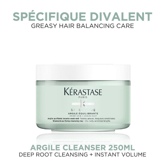 Kérastase Spécifique Divalent Anti-Oiliness Argile Detox Cleanser 250ml