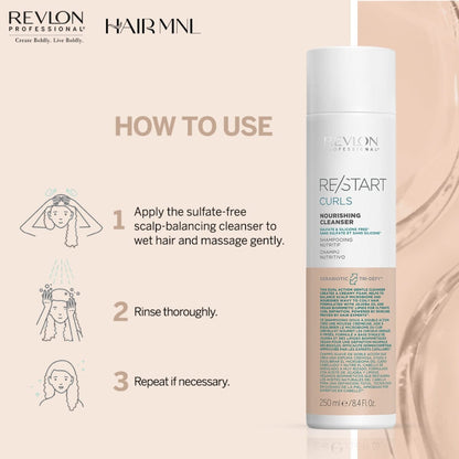 Revlon Professional ReStart Curls Nourishing Cleanser 250ml